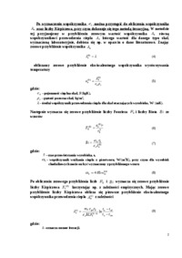 Określenie współczynników interweniujących - omówienie