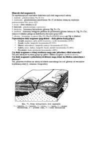 skały magmowe - omówienie