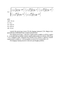 wypływ z dużego otworu niezatopionego - omówienie