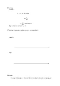 procesy relaksacyjne w obwodach elektrycznych - omówienie