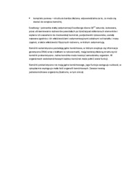 Teoria komórkowa - omówienie