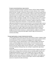 Transport wewnątrzkomórkowy i jego znaczenie - omówienie