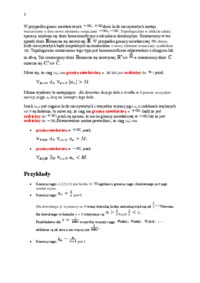 Granica i zbieżność - wykład