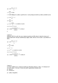 Wpłaty niezgodne - wzory i zadania