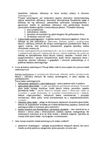 Wykład - informacja marketingowa - pytania i odpowiedzi