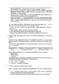 Strategia w biznesie - pytania i odpowiedzi