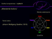 Grafika Komputerowa - wykład 4