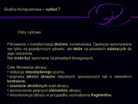 Grafika Komputerowa - wykład 7