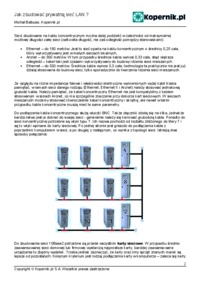Prywatna sieć LAN - wykład