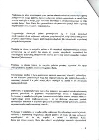 Deklaracja zasad prawa - wykład