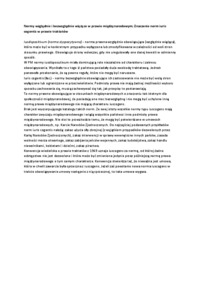 Wykład - Normy względnie i bezwzględnie wiążące w prawie międzynarodowym