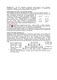 Notatki z wykładu o skorupie ziemskiej