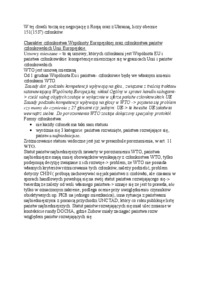 Członkostwo w WTO - wykład