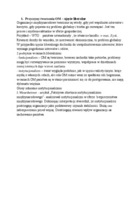 Przyczyny tworzenia OM - ujęcie liberalne - wykład 