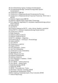 Pytania egzaminacyjne - Rada Bezpieczeństwa ONZ