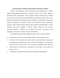 Hasło reklamowe- opracowanie