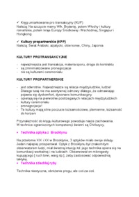 Techniki negocjacyjne- opracowanie