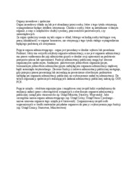 Cechy prawidłowego aktu administracyjnego- opracowanie