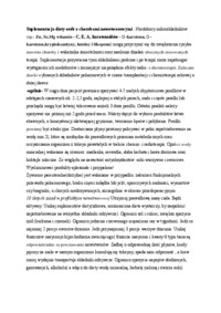 Suplementacja diety osób z chorobami nowotworowymi