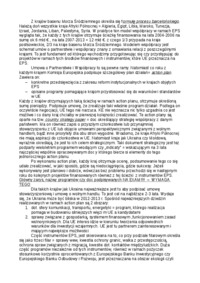 Stosunki zewnętrzne Unii Europejskiej- wykład 10a