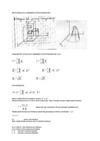 Analiza współzależności cech- opracowanie