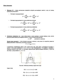 Miary dyspersji- opracowanie
