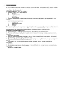 Procesy społeczne - Zbliżenie