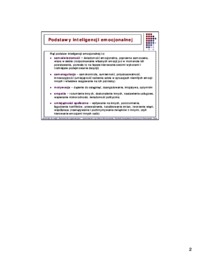 Inteligencja emocjonalna - Samoregulacja