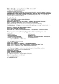 Andragogika jako nauka - wykład