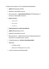 Wrodzony przerost nadnerczy