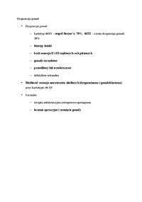 Dysgenezja gonad