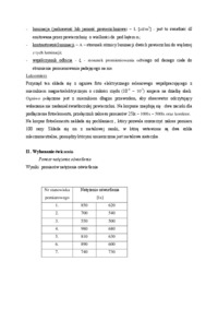 Pomiar  parametrów  oświetlenia - sprawozdanie