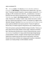 Wpłyyw na środowisko NO2