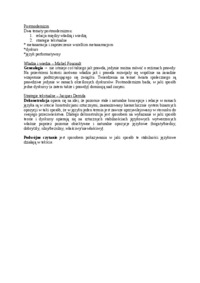 Postmodernizm - omówienie