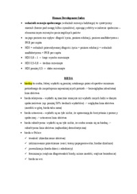 Human Development Index, Bieda - omówienie