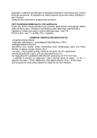 Ochrona pracy młodocianych i dzieci - omówienie