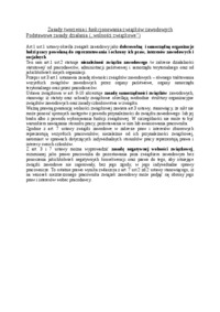 Zasady tworzenia i funkcjonowania związków zawodowych - omówienie