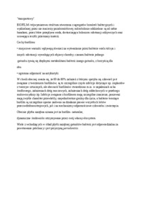 Fizjologiczna flora bakteryjna - omówienie