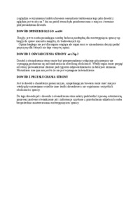 Dowód z zeznań świadków - omówienie