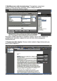 Sprawdzian z przygotowywania publikacji książkowych metodą formatowania logicznego - wykład