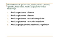 Wykład - Analiza finansowa
