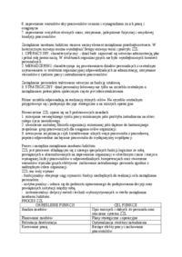 Zarządzanie zasobami ludzkimi - wykłady MWSE