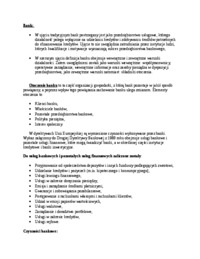 Referat - kalkulacja dochodowości produktów bankowych