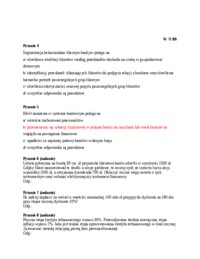 Finanse i bankowość - egzamin