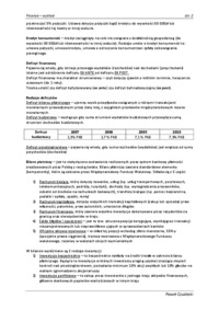 Finanse - Kategorie finansowe dłużne WYKŁAD