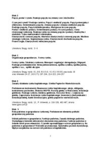 Program wykładów z ekonomii