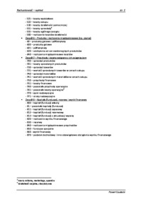 Plan kont, wzorcowy, WYKŁAD