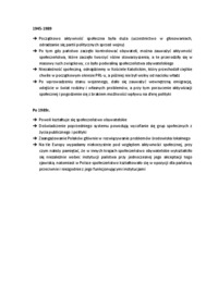 Społeczeństwo obywatelskie w Polsce-opracowanie