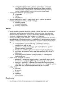 Zmiana w dziejach państwa-opracowanie