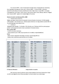 Budżet Europejskiego Banku Centralnego-opracowanie